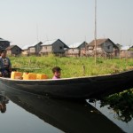 Inle Lake - Gegenverkehr