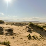 Die erste Sanddüne - Zentralmongolei