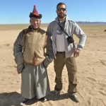 Ich mit dem Hausherrn